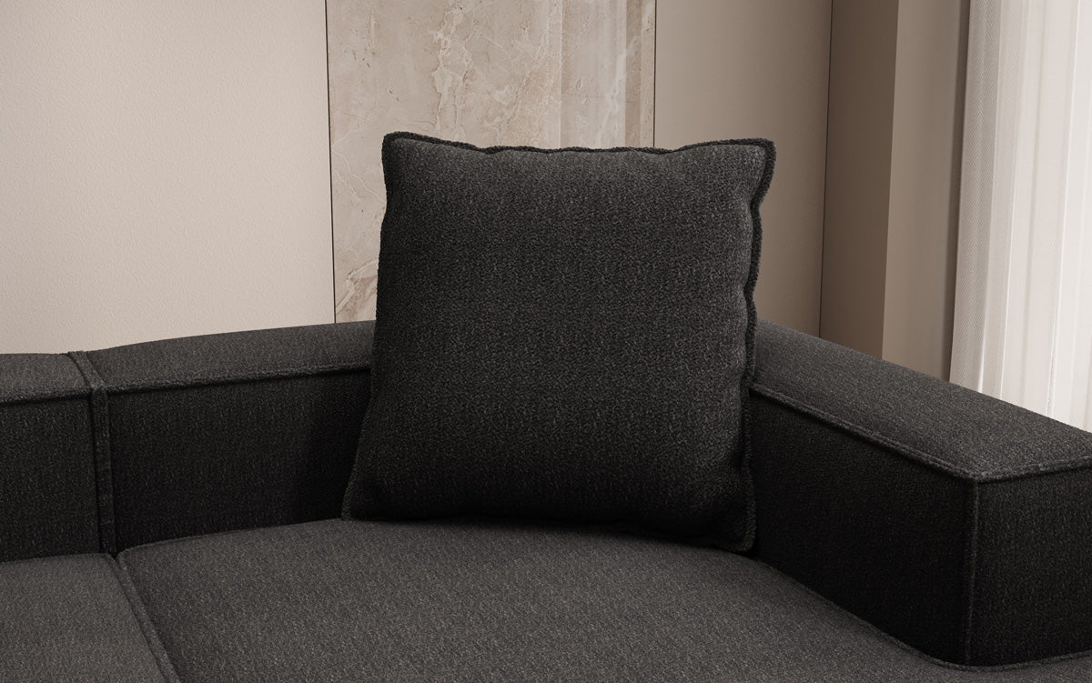 Zierkëssen Lesley 60x60 a Bouclé