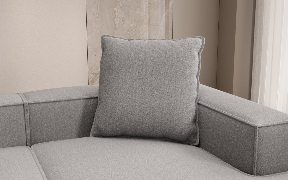 Zierkëssen Lesley 60x60 a Bouclé