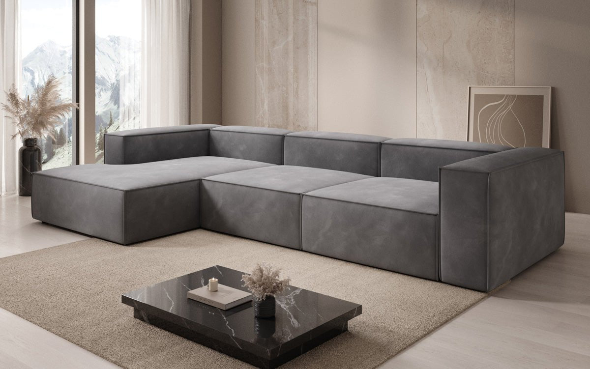 Designer Sofa Lesley L a Samt