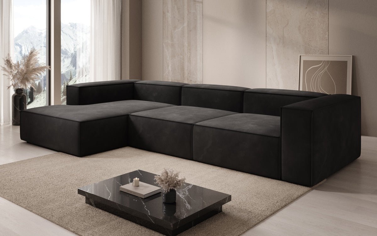 Designer Sofa Lesley L a Samt