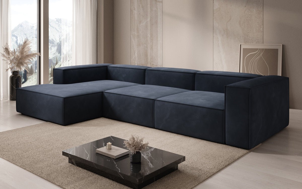 Designer Sofa Lesley L a Samt