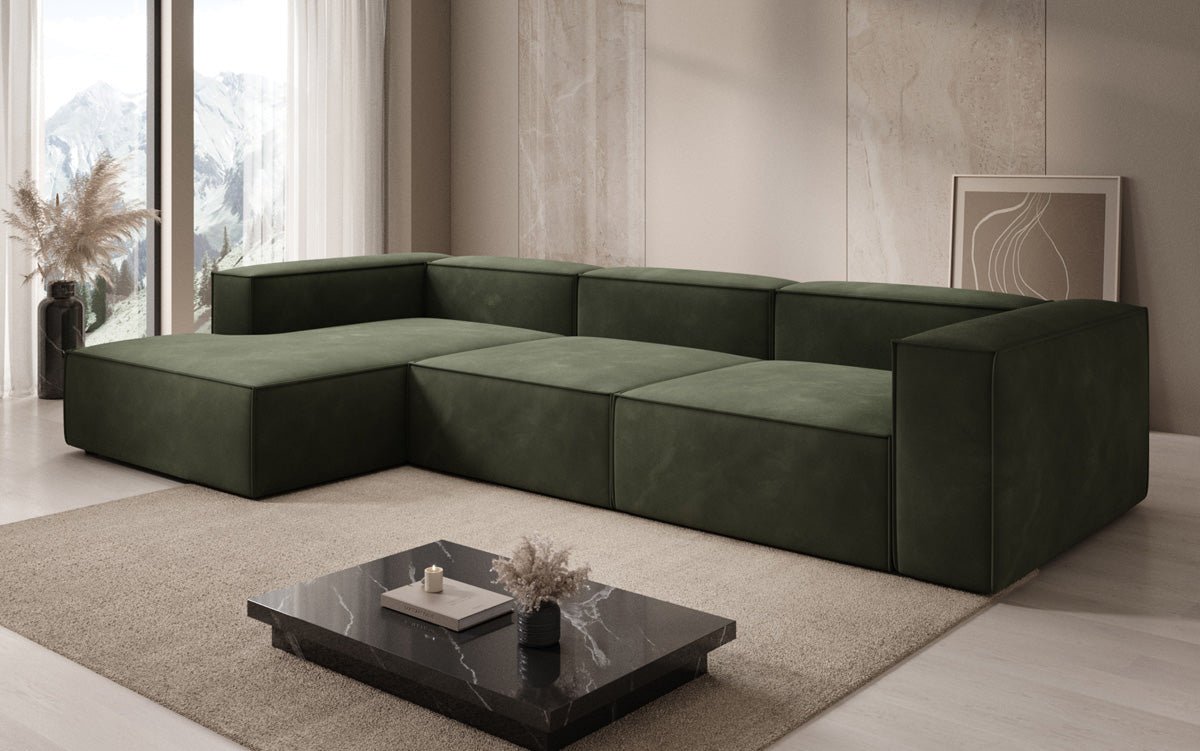 Designer Sofa Lesley L a Samt