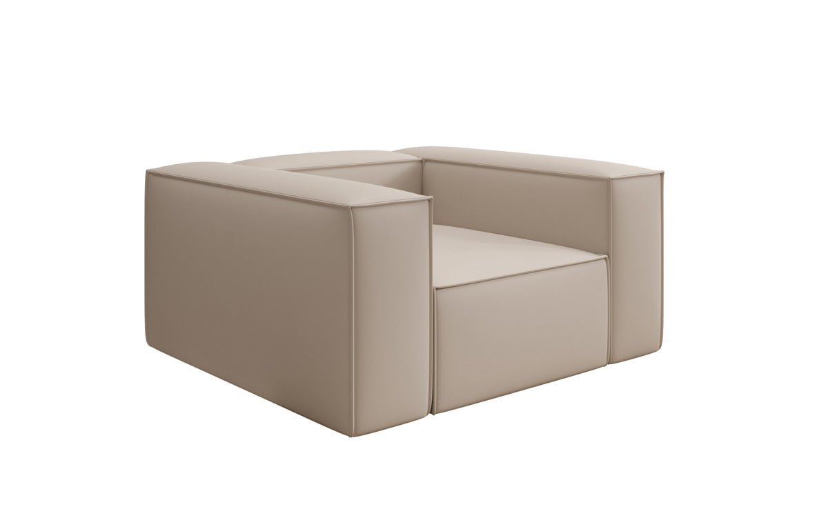 Designer Sofa-Sessel Lesley aus Stoff