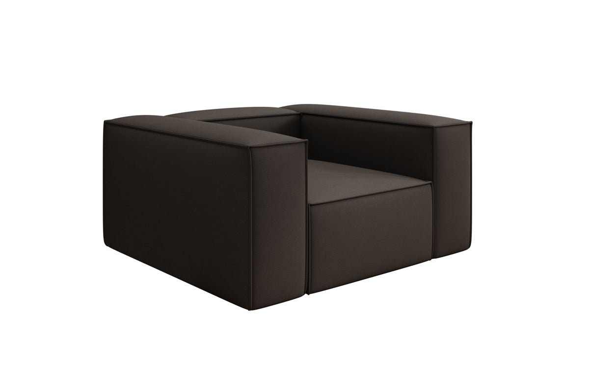 Designer Sofa-Sessel Lesley aus Stoff