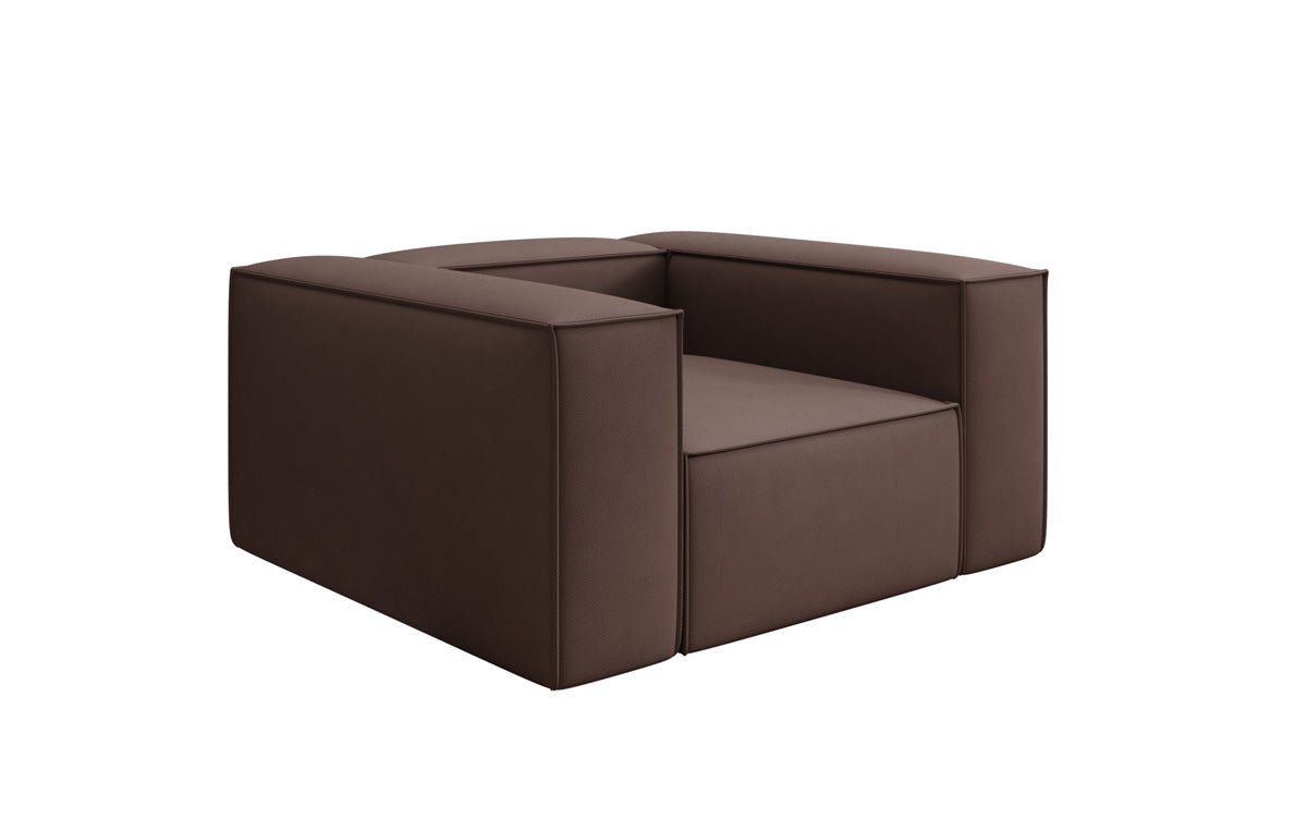 Designer Sofa-Sessel Lesley aus Stoff