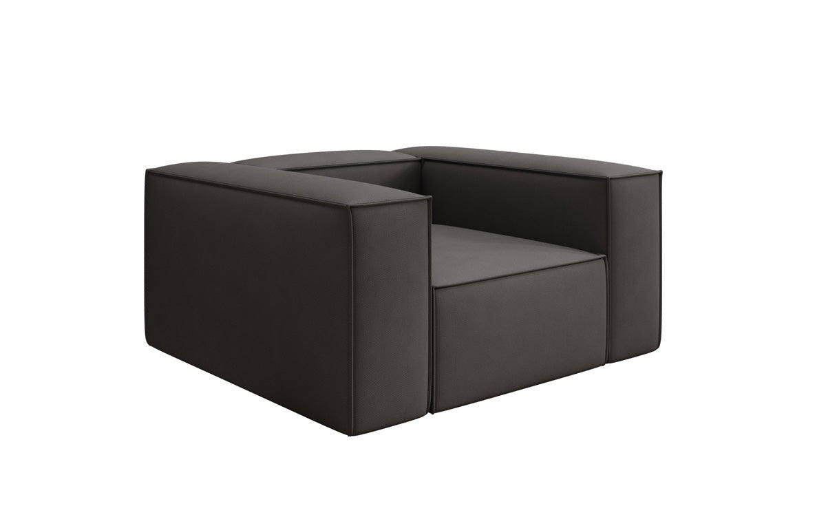 Designer Sofa-Sessel Lesley aus Stoff
