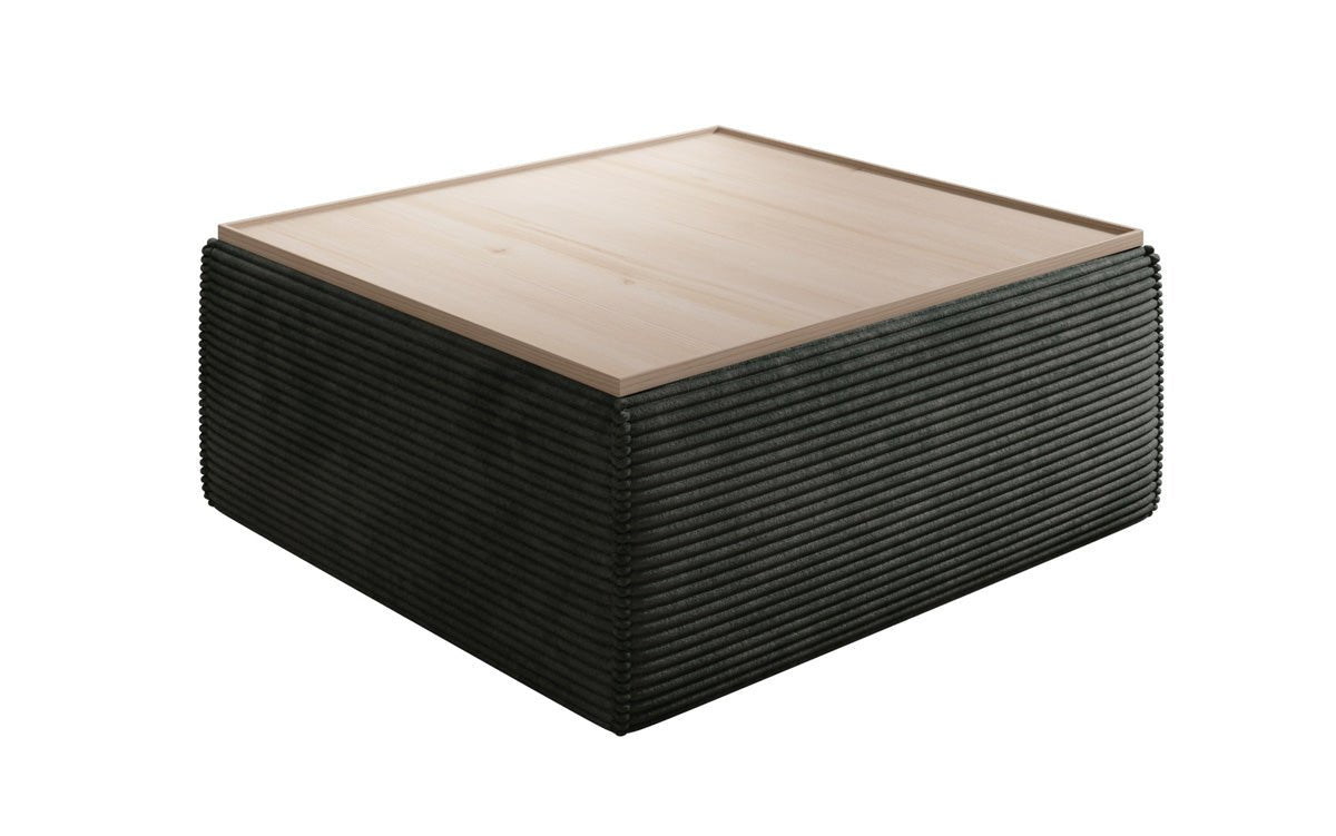 Beistellhocker/Couchtisch Lesley mat Späicherplatz a Cord