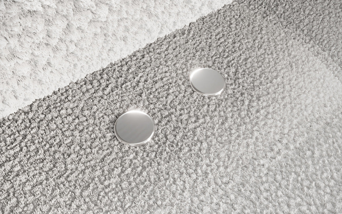 Designer Sofa Sydney L II Bouclé mit elektrischer Schlaffunktion