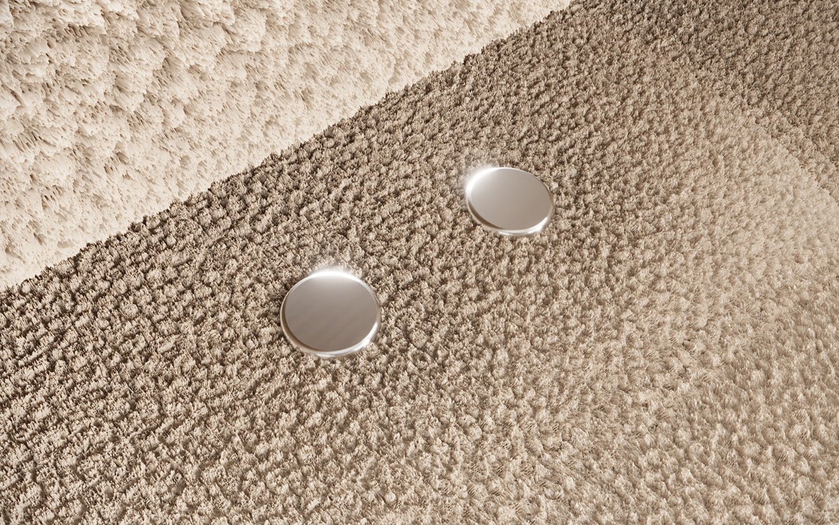 Designer Sofa Sydney L II Bouclé mit elektrischer Schlaffunktion