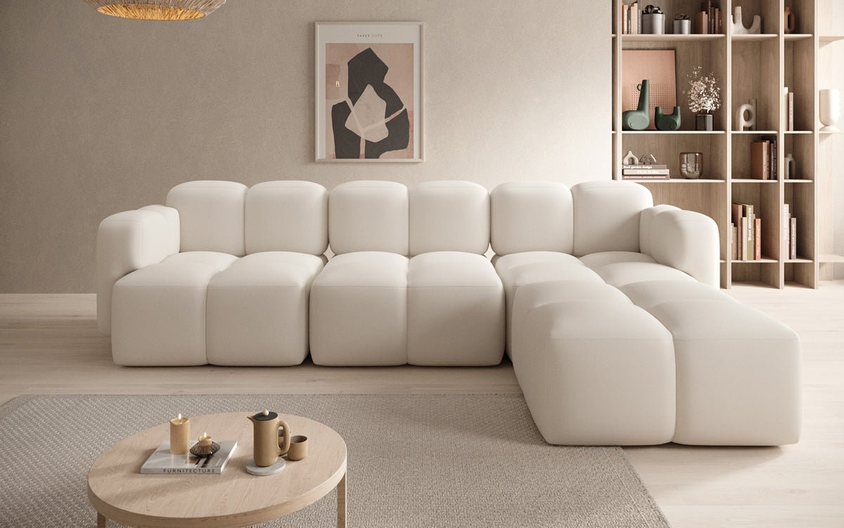 Designer L Sofa Celly aus Stoff