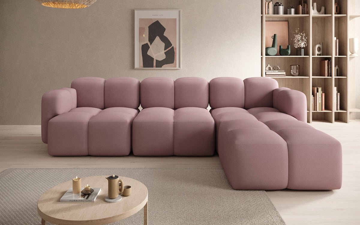 Designer L Sofa Celly aus Stoff