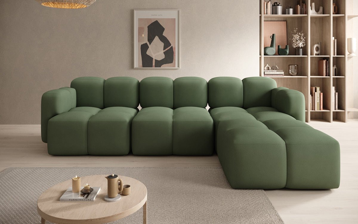 Designer L Sofa Celly aus Stoff