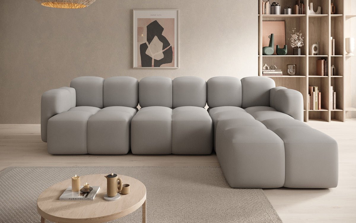 Designer L Sofa Celly aus Stoff