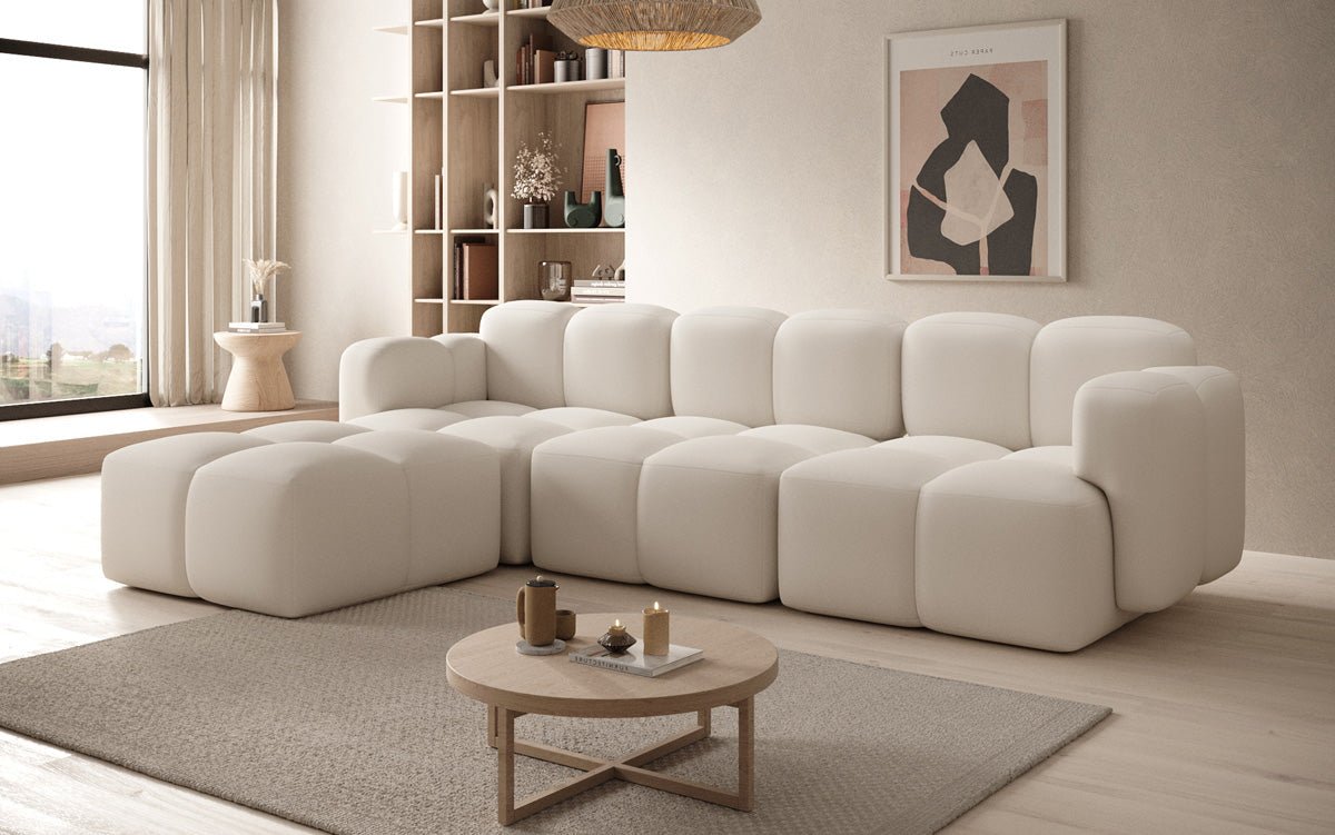 Designer L Sofa Celly in Stoff