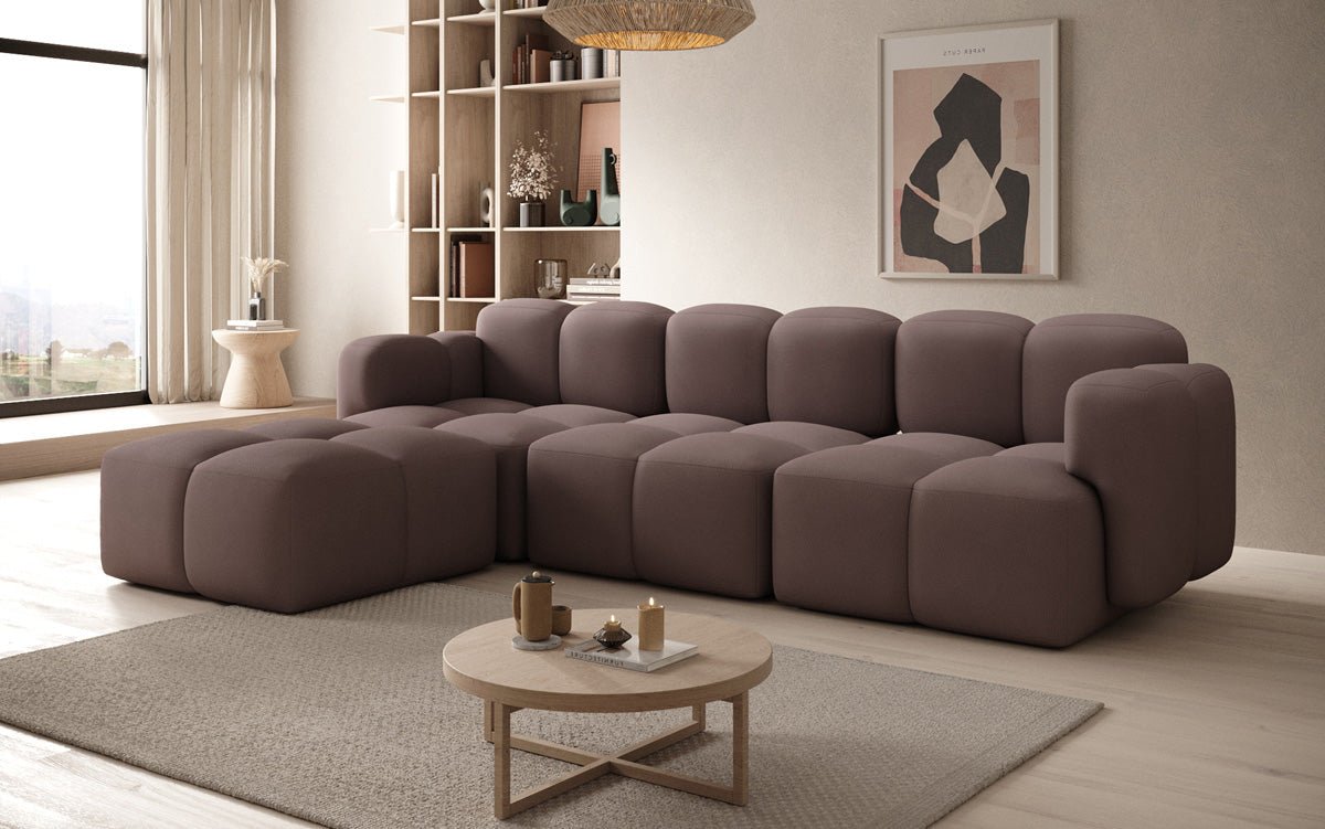Designer L Sofa Celly aus Stoff