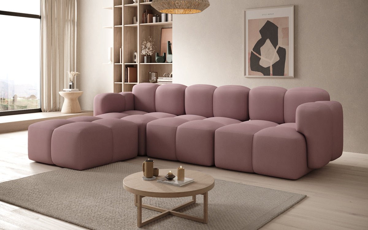 Designer L Sofa Celly aus Stoff