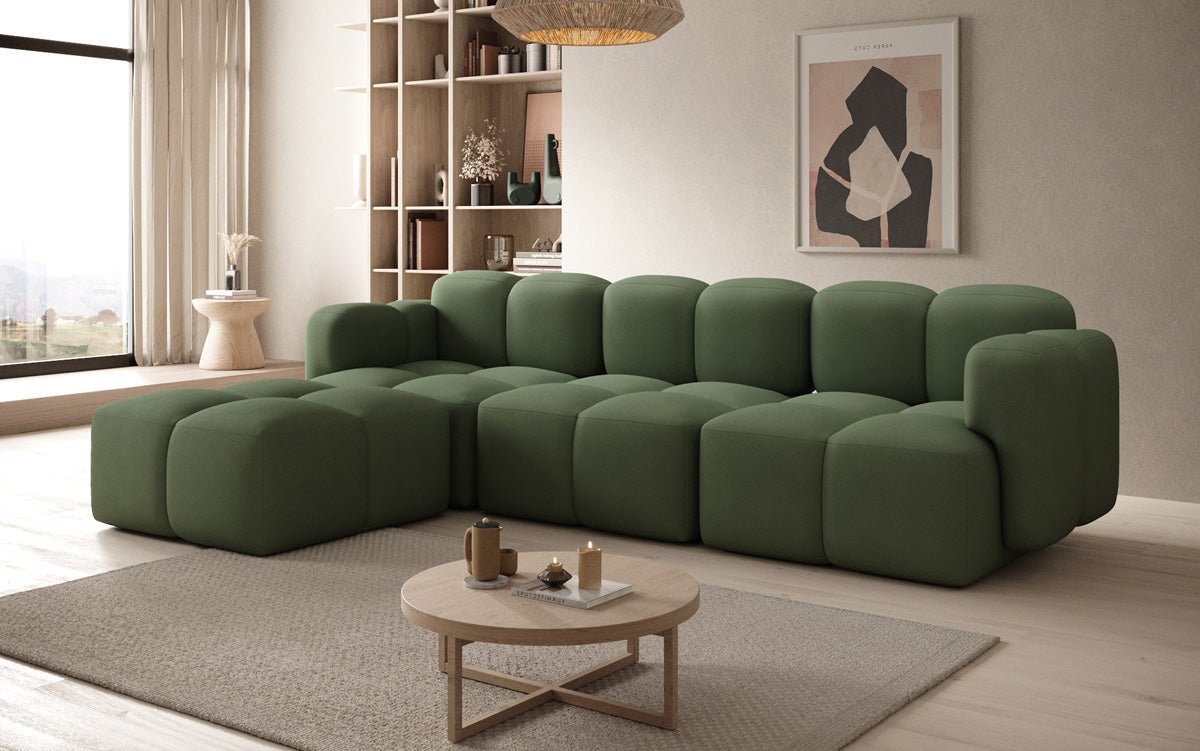 Designer L Sofa Celly aus Stoff