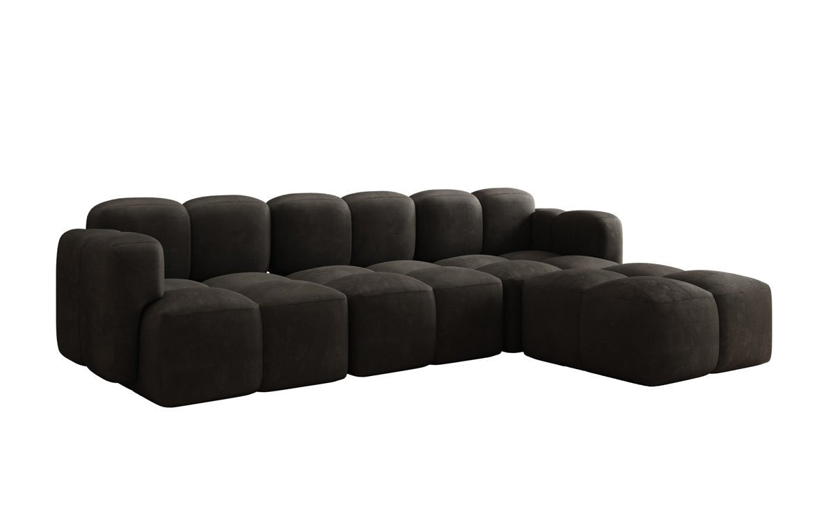 Designer L Sofa Celly aus Samt