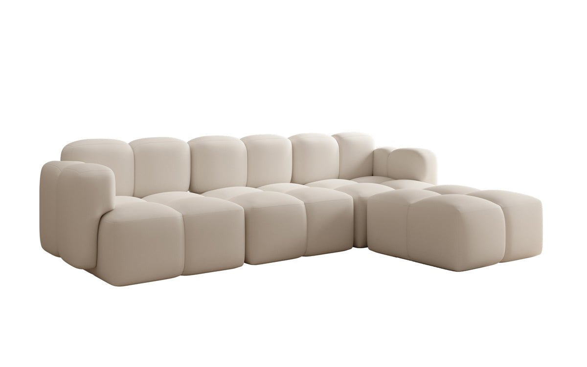 Designer L Sofa Celly aus Stoff