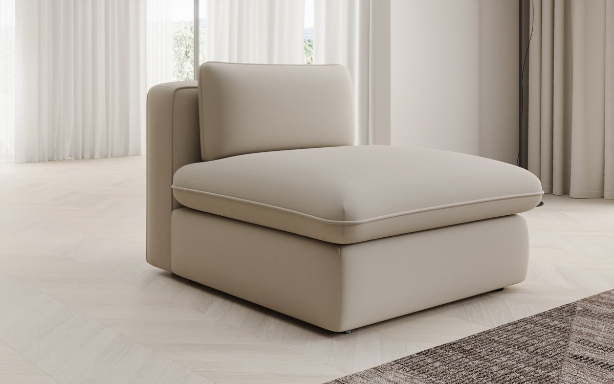Fauteuil canapé design Cuddle en tissu