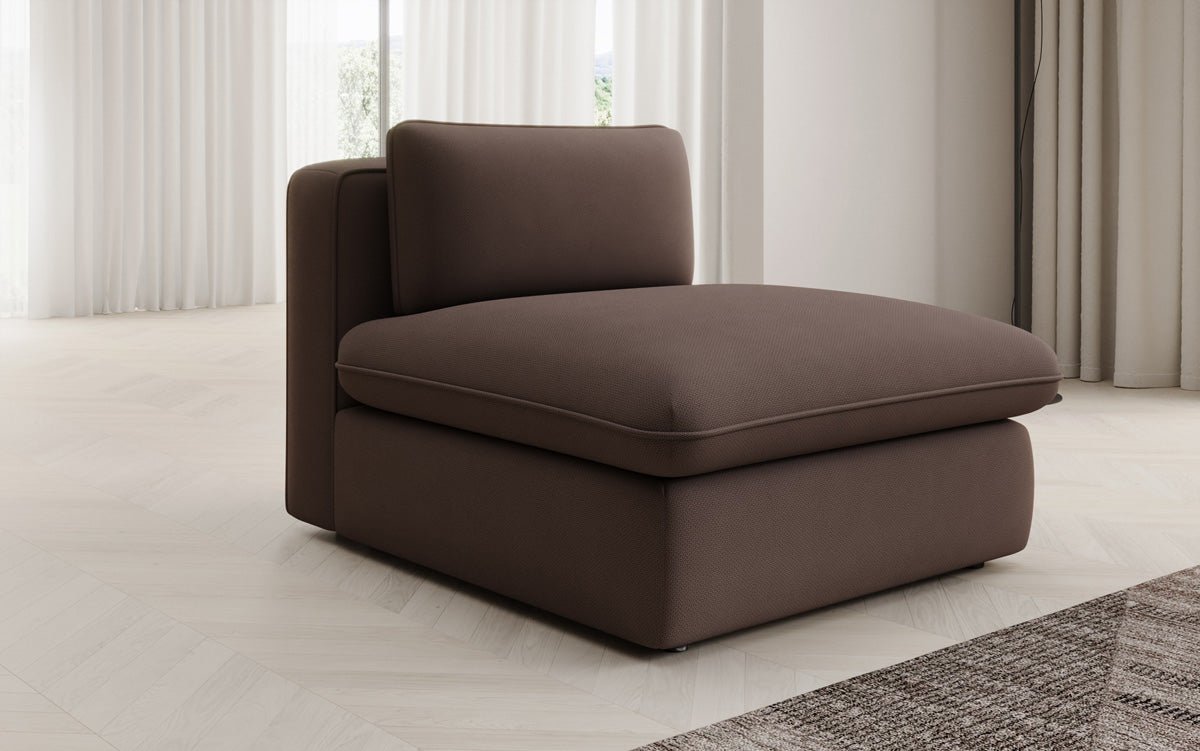 Fauteuil canapé design Cuddle en tissu
