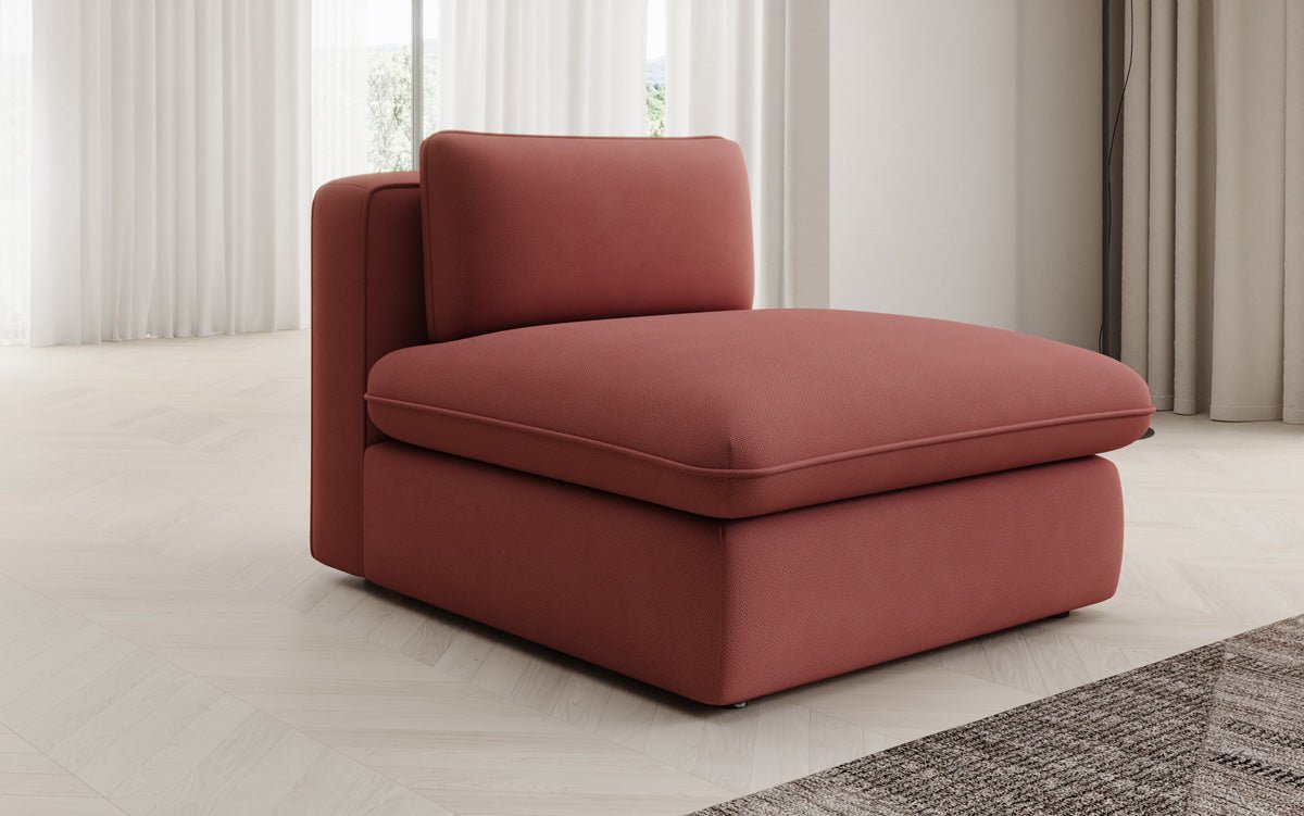 Fauteuil canapé design Cuddle en tissu