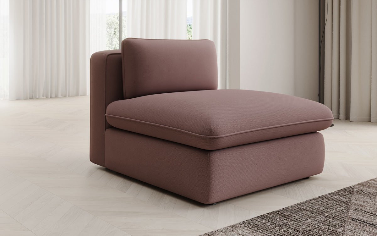 Fauteuil canapé design Cuddle en tissu