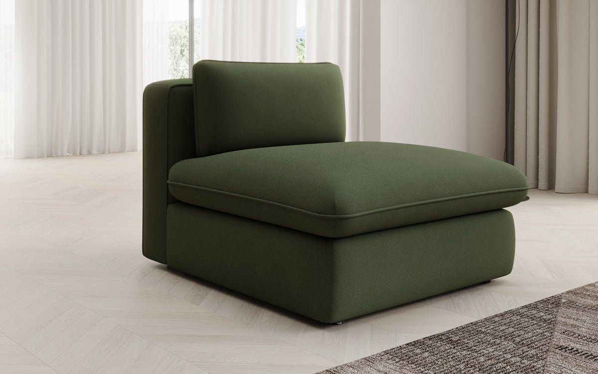 Fauteuil canapé design Cuddle en tissu
