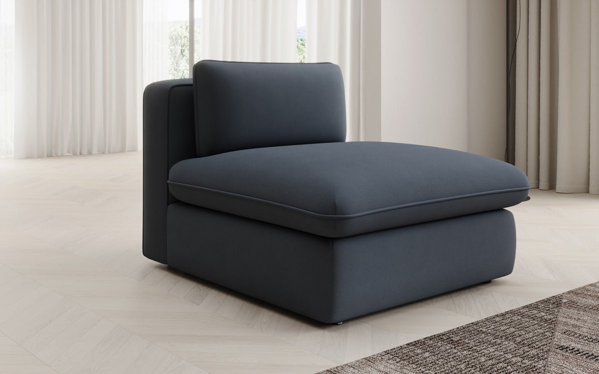 Fauteuil canapé design Cuddle en tissu