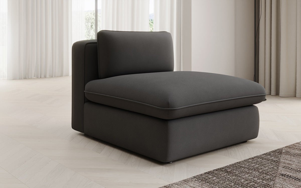 Fauteuil canapé design Cuddle en tissu