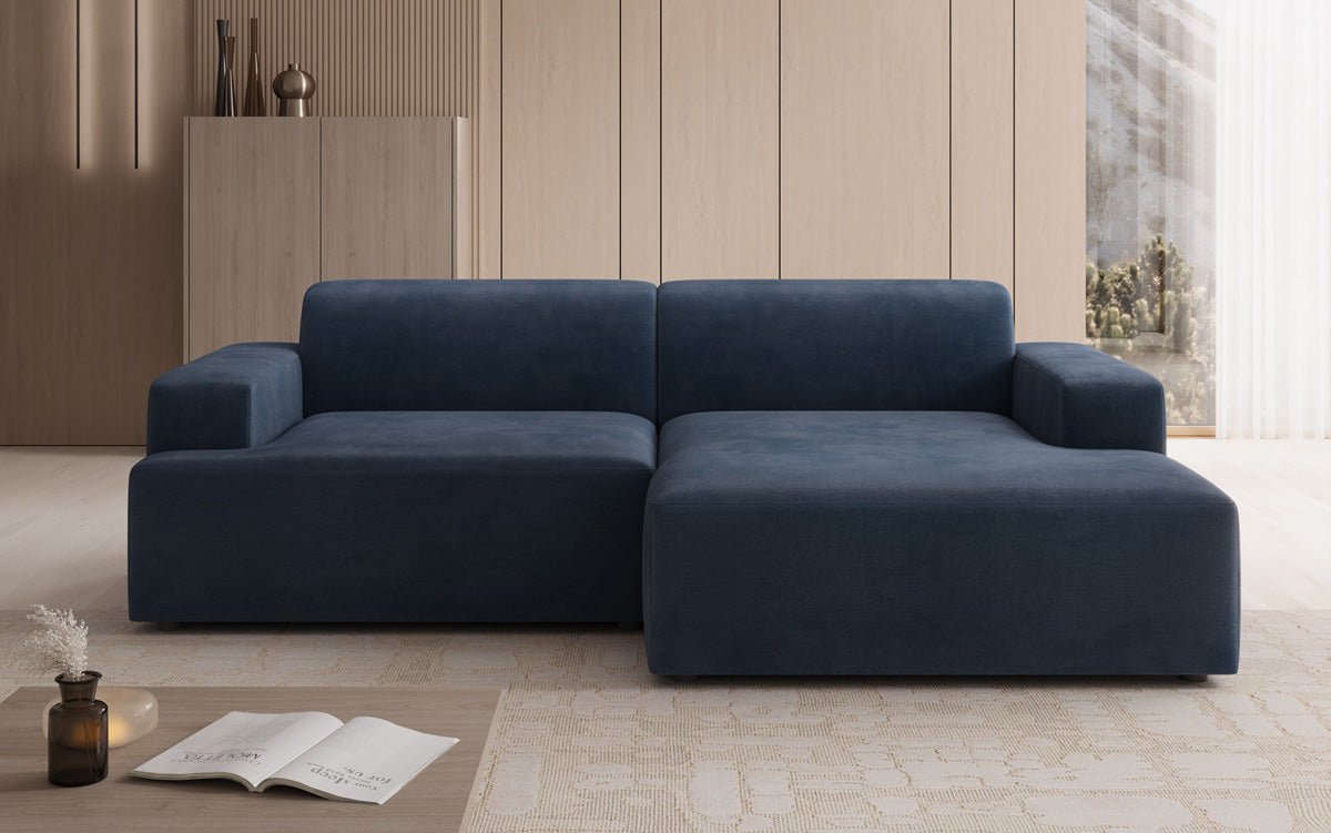 Designer Sofa Monza L a Samt