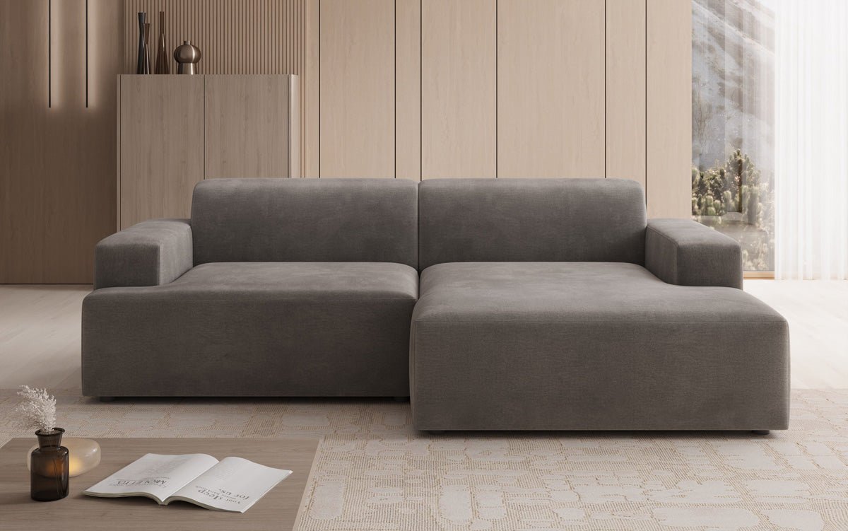 Designer Sofa Monza L a Samt