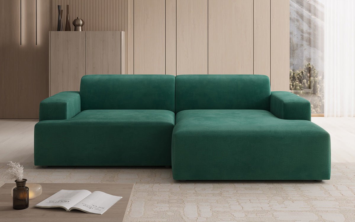 Designer Sofa Monza L a Samt