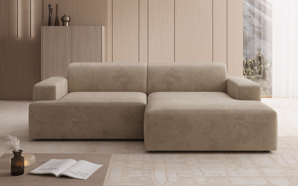 Designer Sofa Monza L a Samt