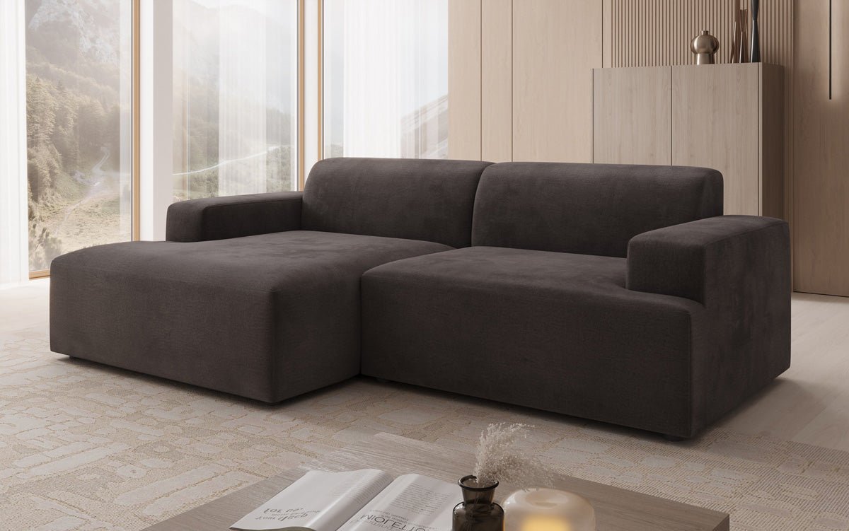 Designer Sofa Monza L a Samt