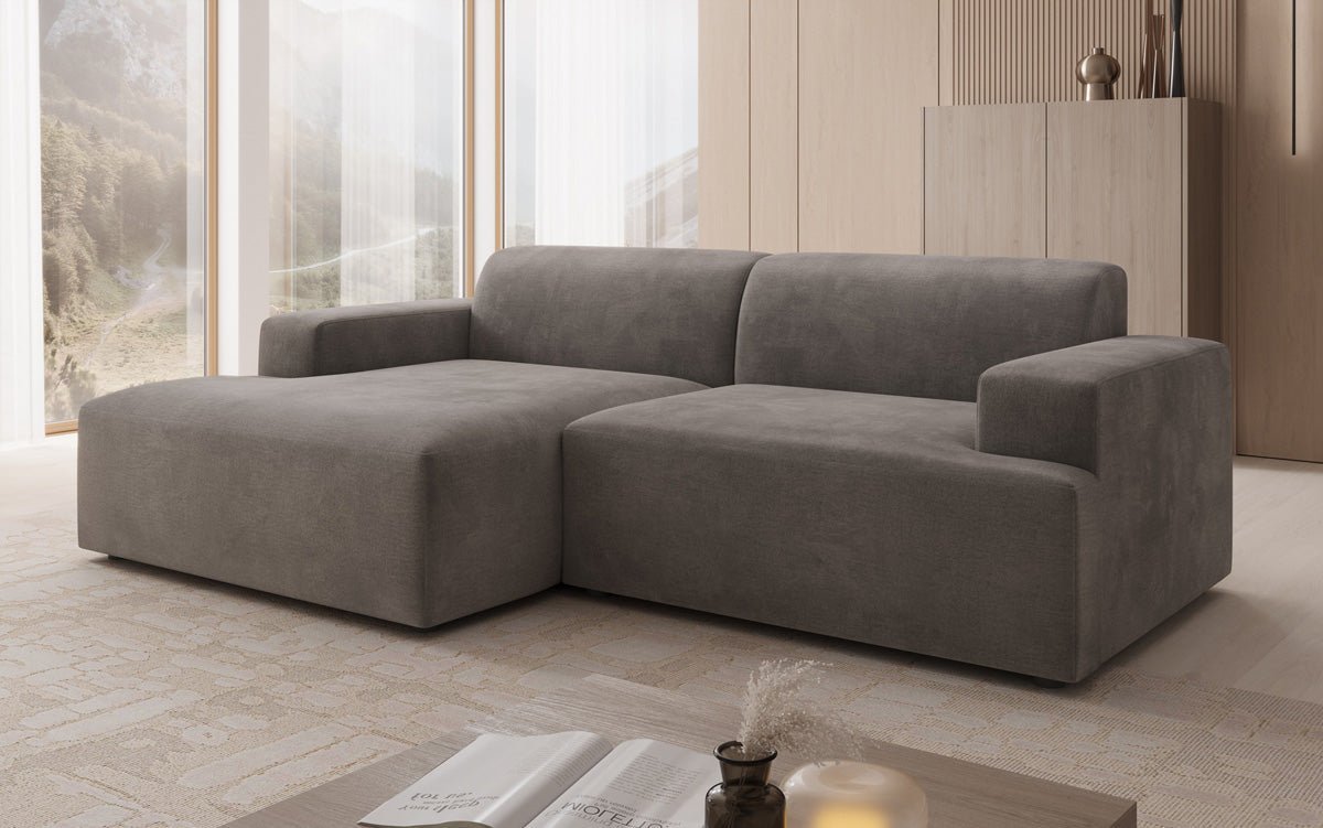 Designer Sofa Monza L a Samt