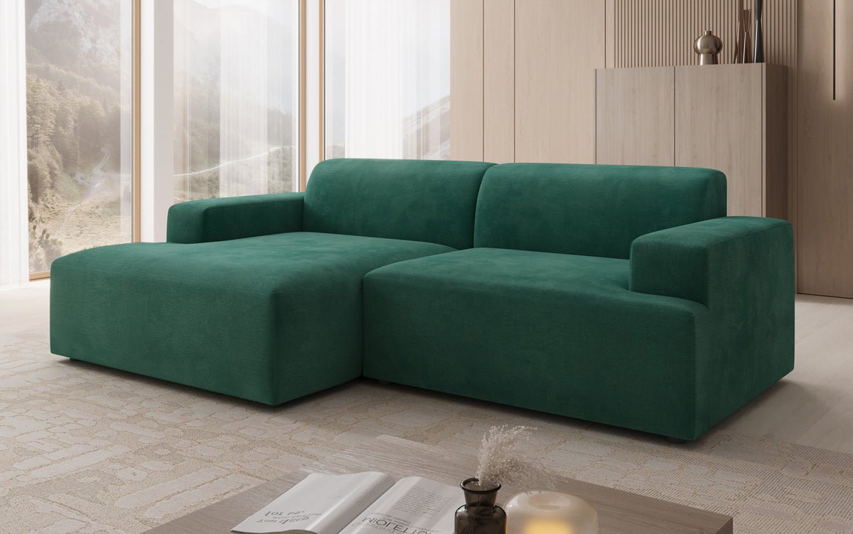 Designer Sofa Monza L a Samt