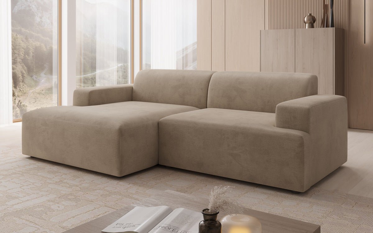 Designer Sofa Monza L a Samt