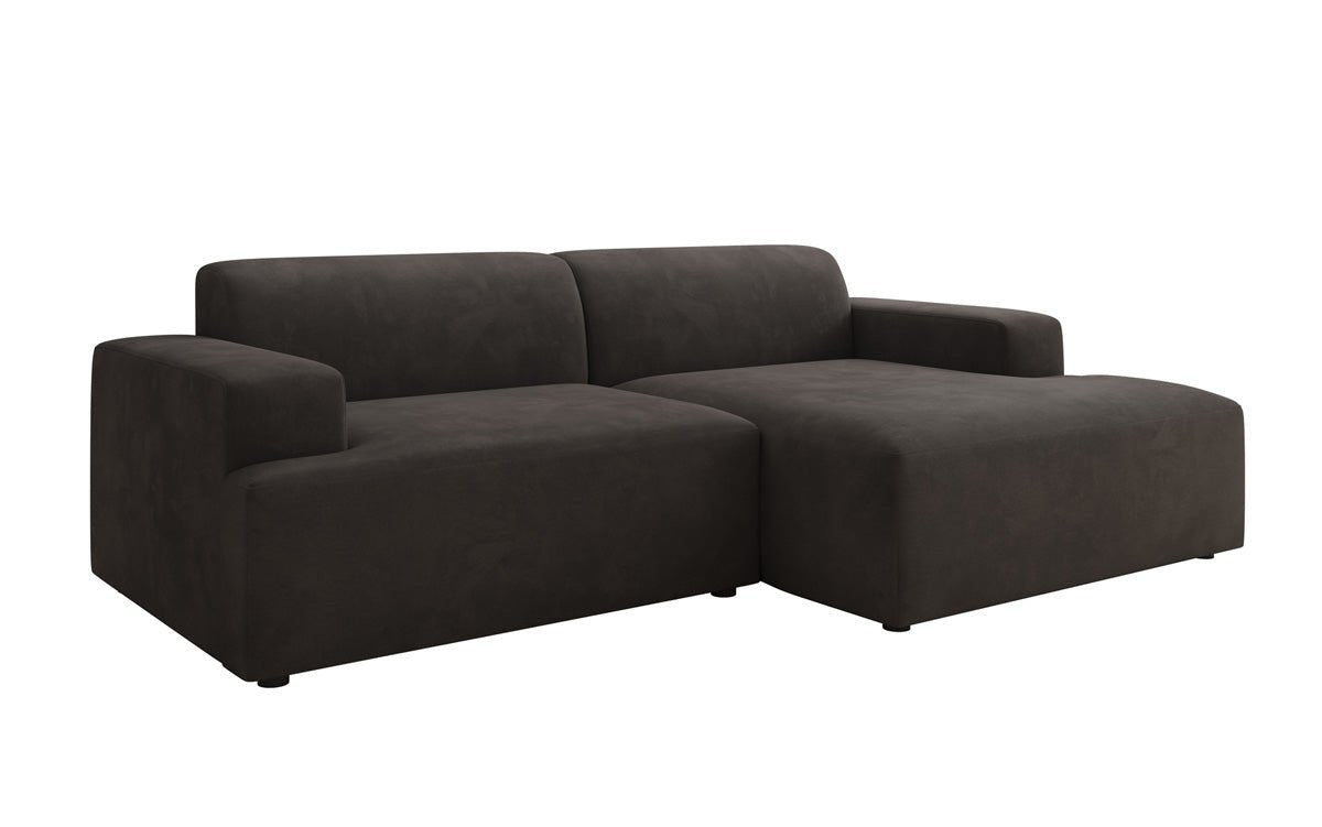 Designer Sofa Monza L a Samt