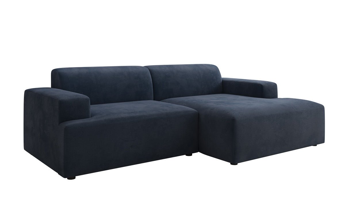 Designer Sofa Monza L a Samt