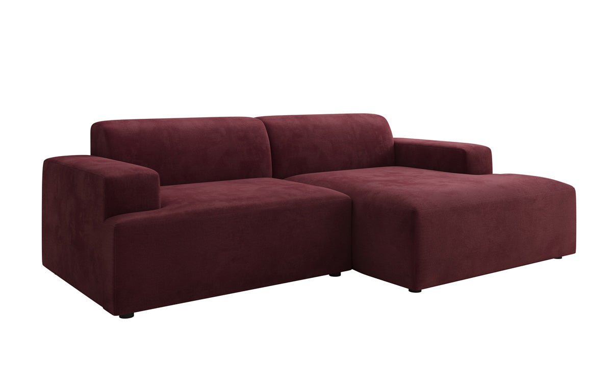 Designer Sofa Monza L a Samt