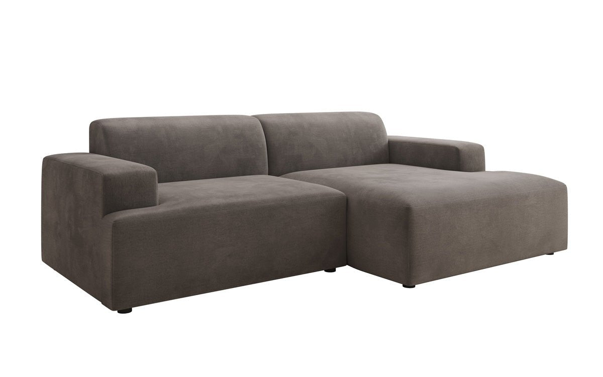 Designer Sofa Monza L in Samt