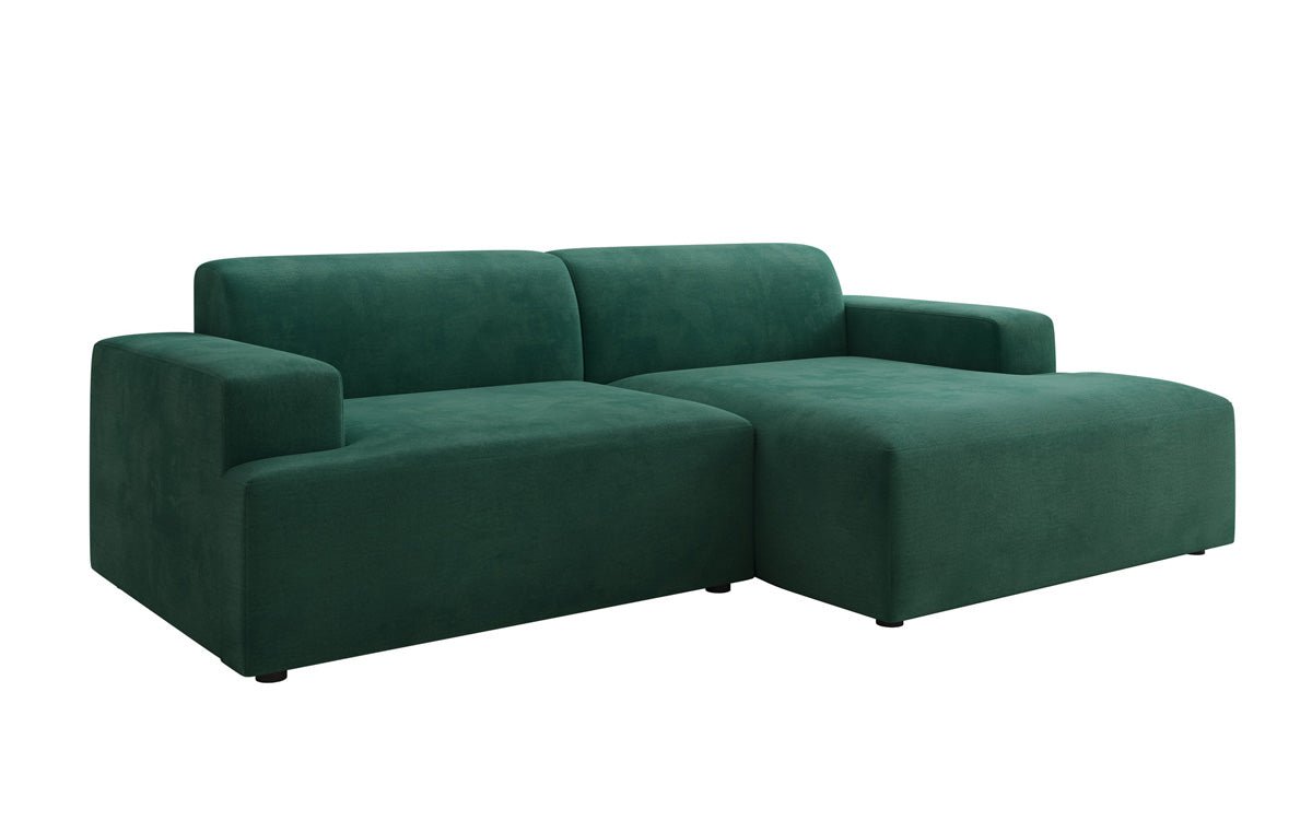 Designer Sofa Monza L a Samt