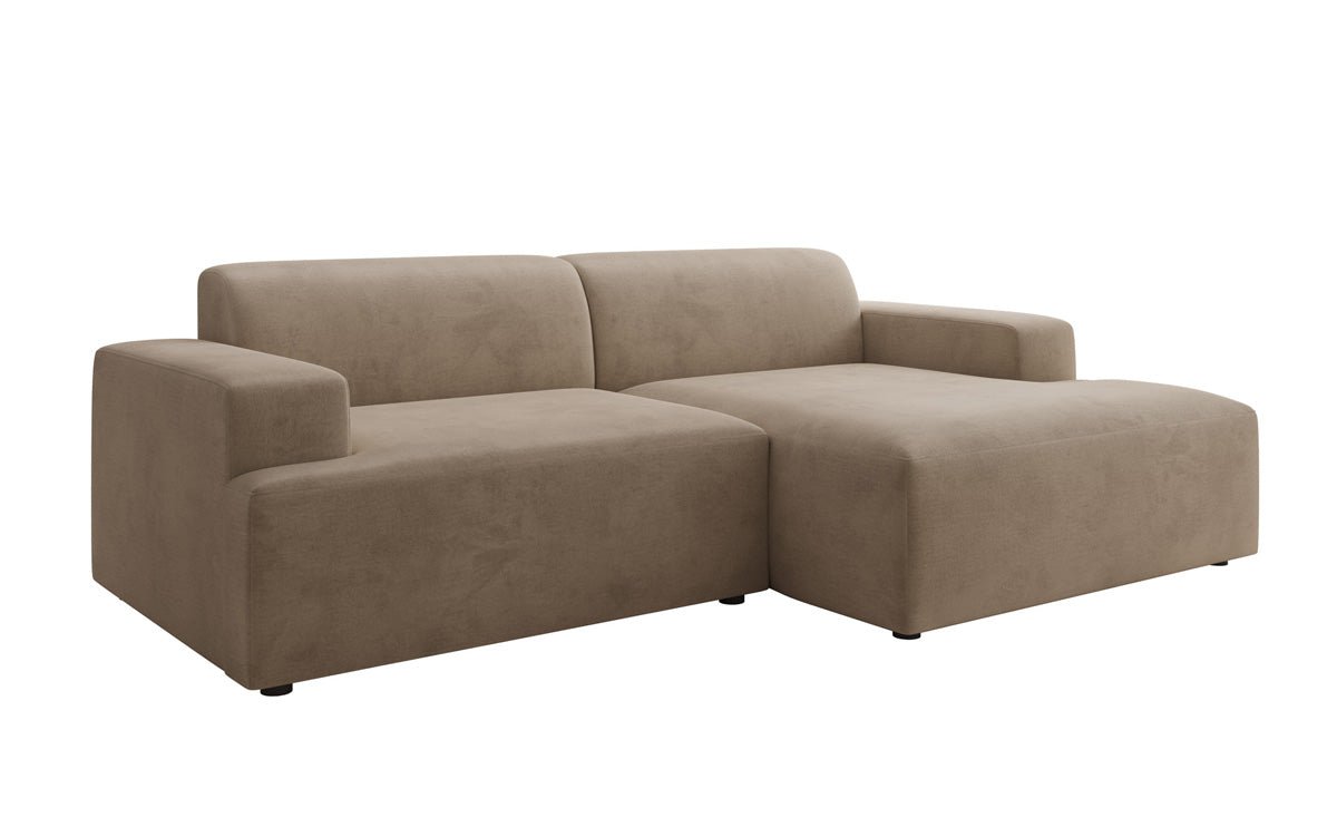 Designer Sofa Monza L in Samt