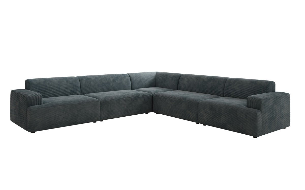 Designer Sofa Monza Wunnlandschaft L XXL am Cord
