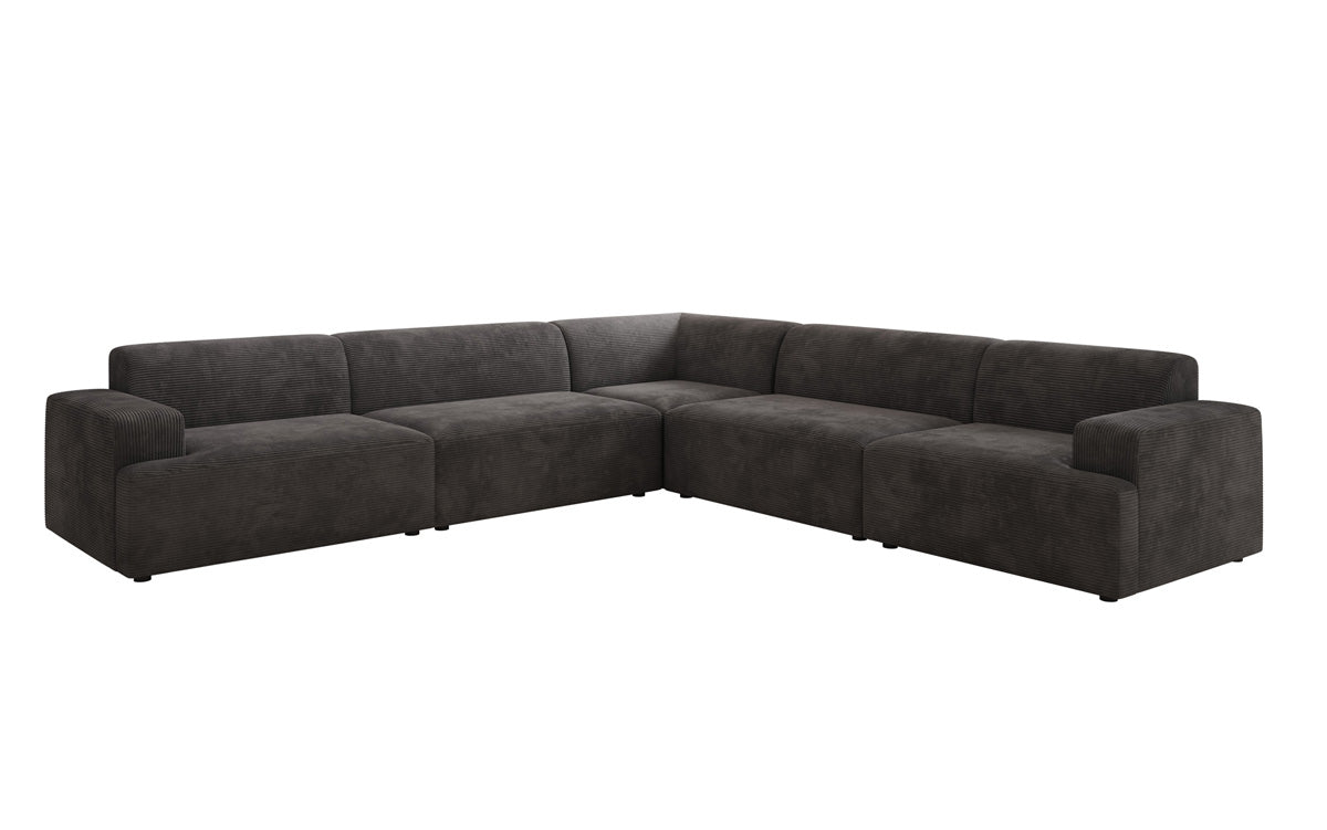 Designer Sofa Monza Wunnlandschaft L XXL am Cord