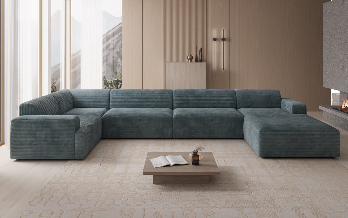 Designer Sofa Monza U XXL am Cord
