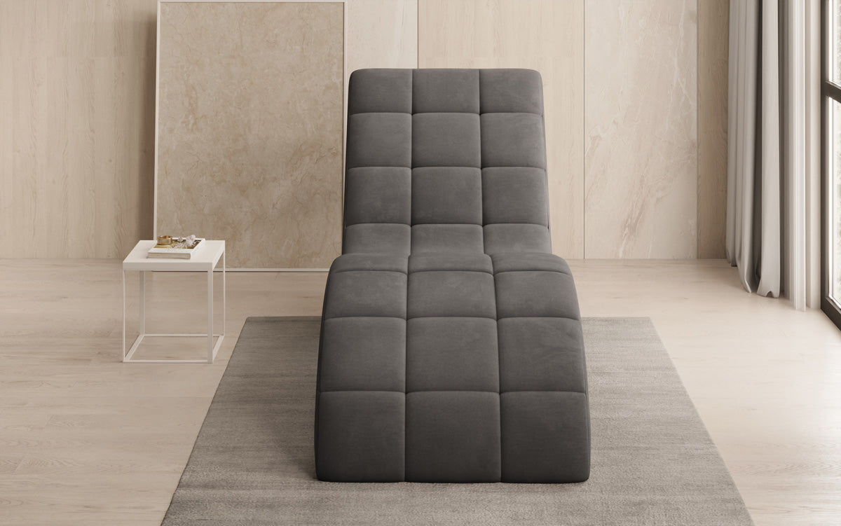 Designer Relax-Liege Nela in Samt