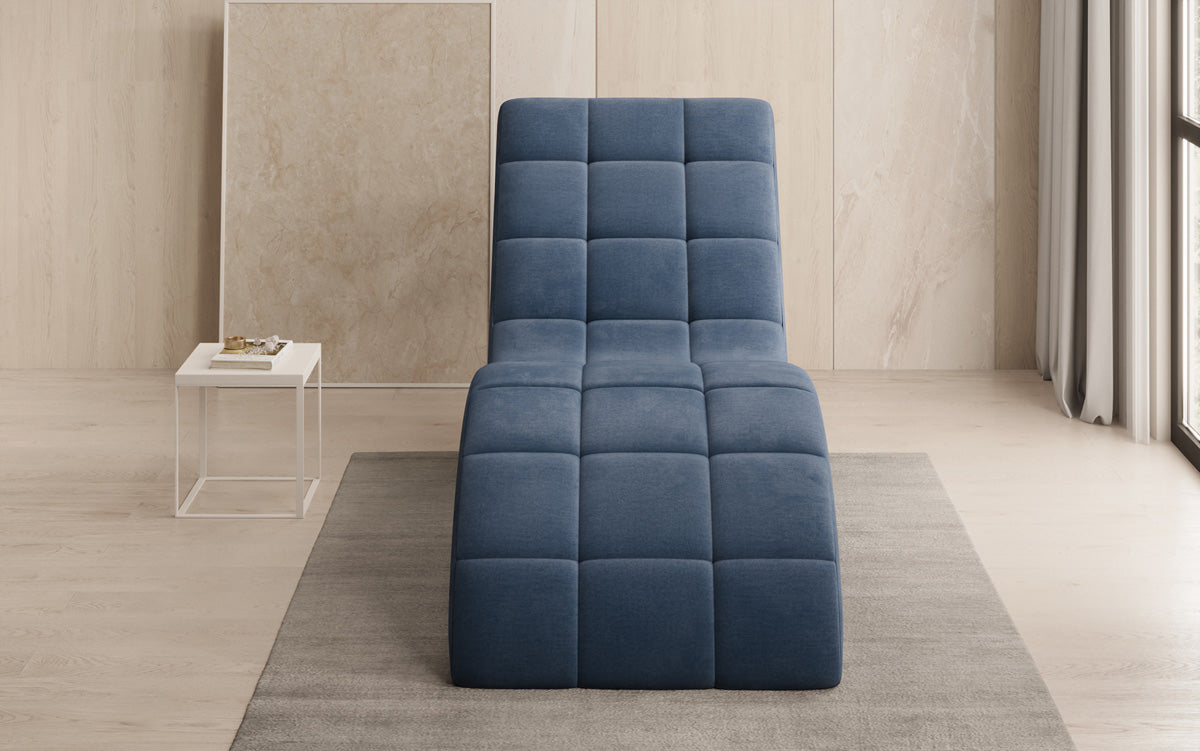Designer Relax-Liege Nela in Samt