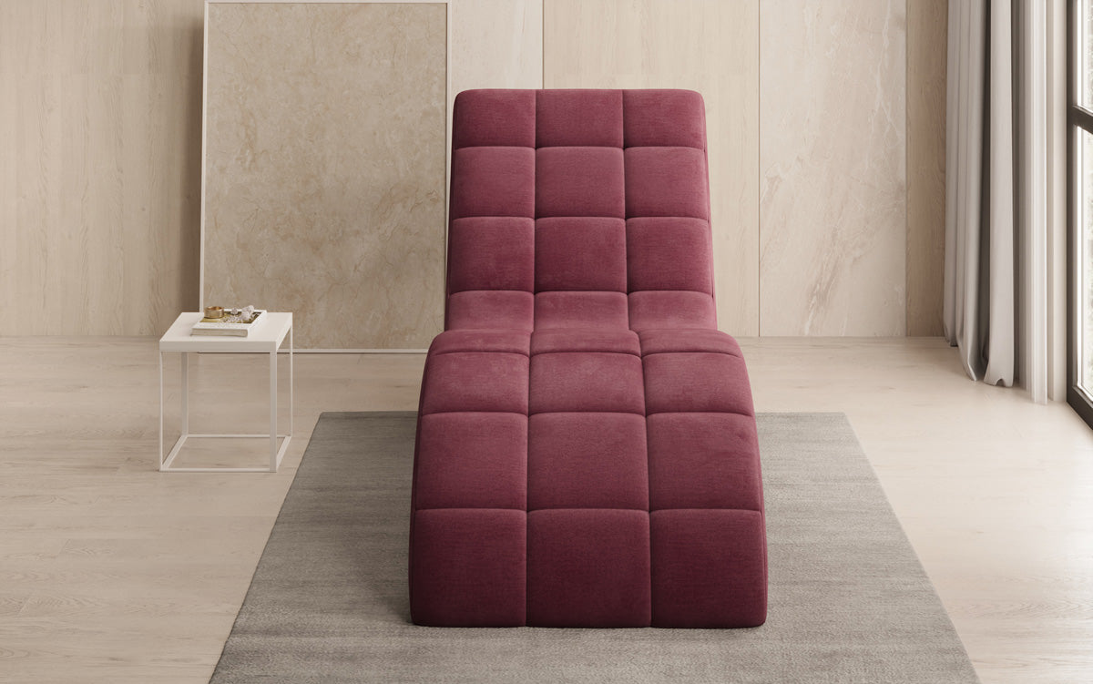Designer Relax-Liege Nela in Samt